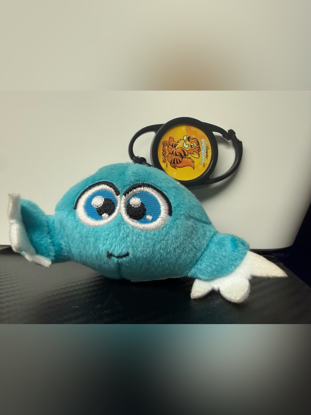 Vintage 2005 McDonald’s Neopets Blue Flotsam Plush Clip Keychain